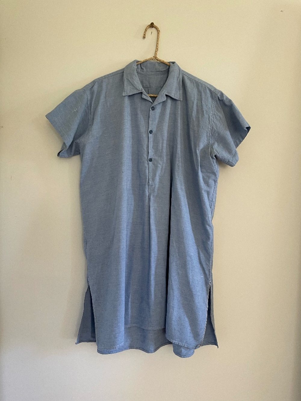 Vintage French Cotton Shirt
